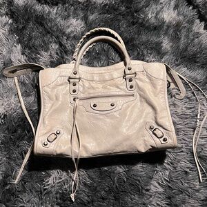 Balenciaga City Bag Light Gray